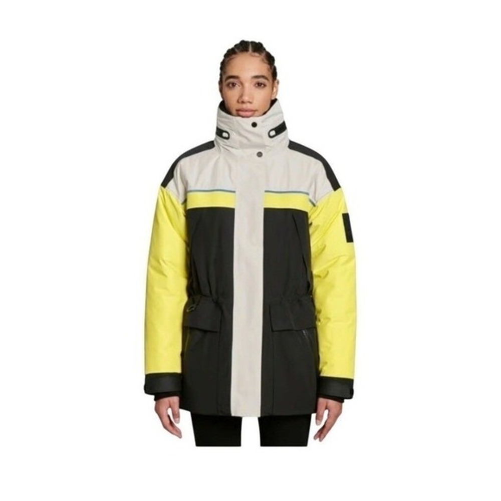 Ski-Doo Woman's Typha X KANUK Trail Jacket‎ Hi-Vis Yellow Black White L
